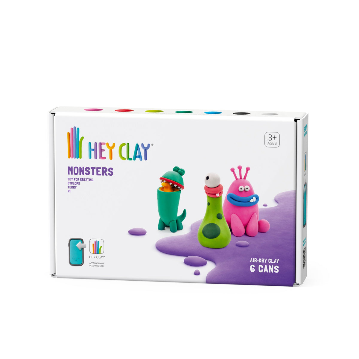 Hey Clay - Monsters (9 options)