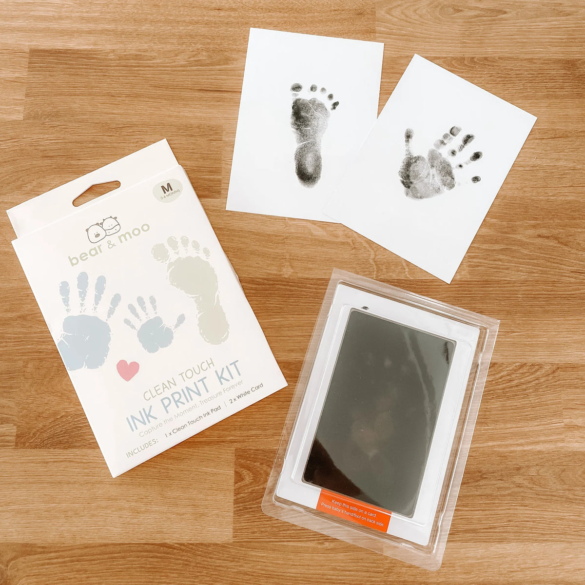 Bear &amp; Moo Clean Touch Ink Print Kits (3 options)