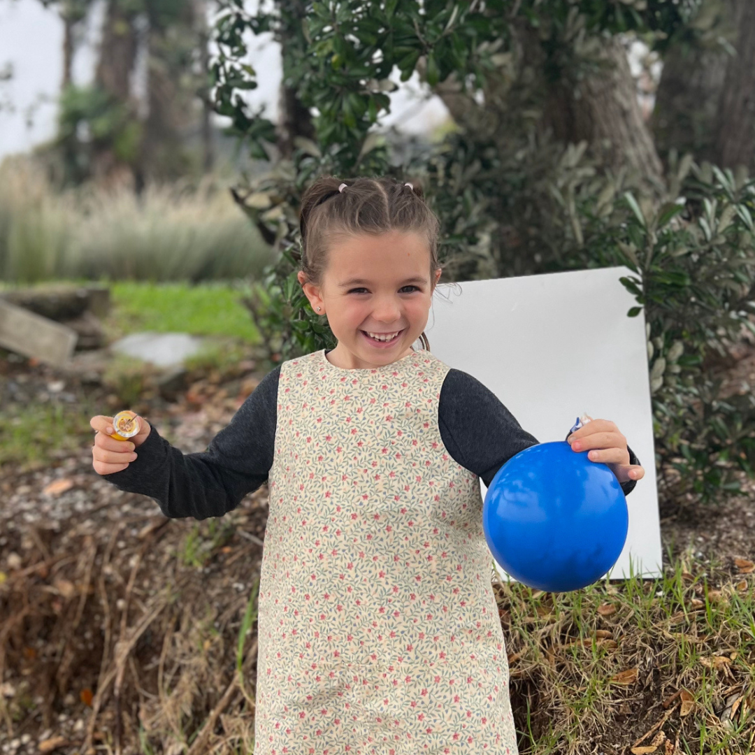 Rainy Day Activity - Popping Paint Balloons