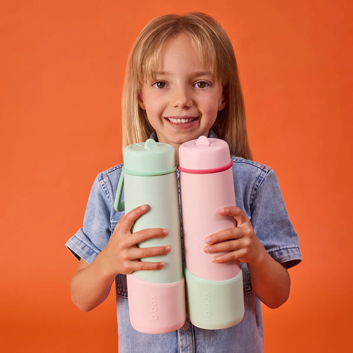 B.Box Flip Top Drink Bottle Bumper - 690ml