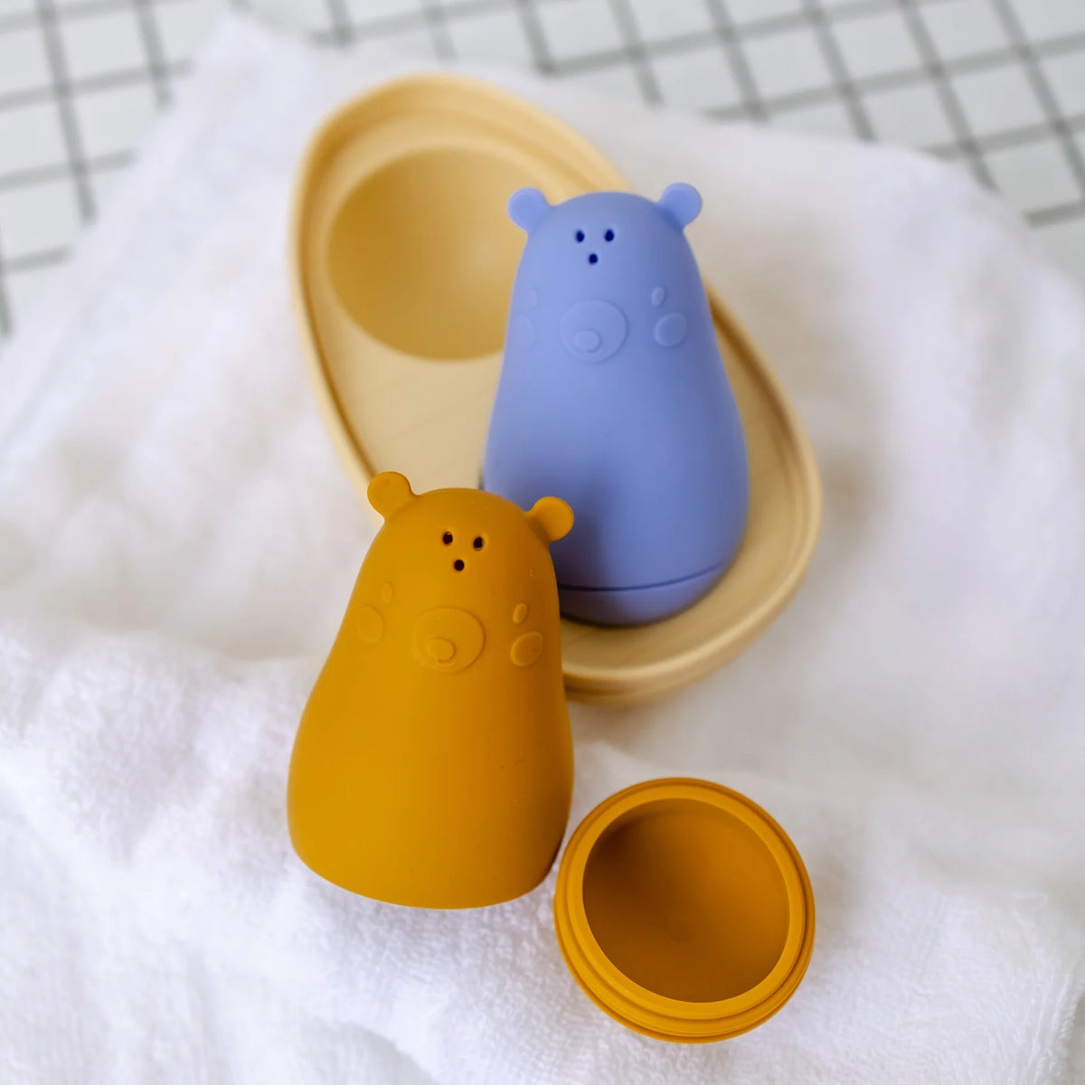 Bear &amp; Moo Silicone Boating Bears