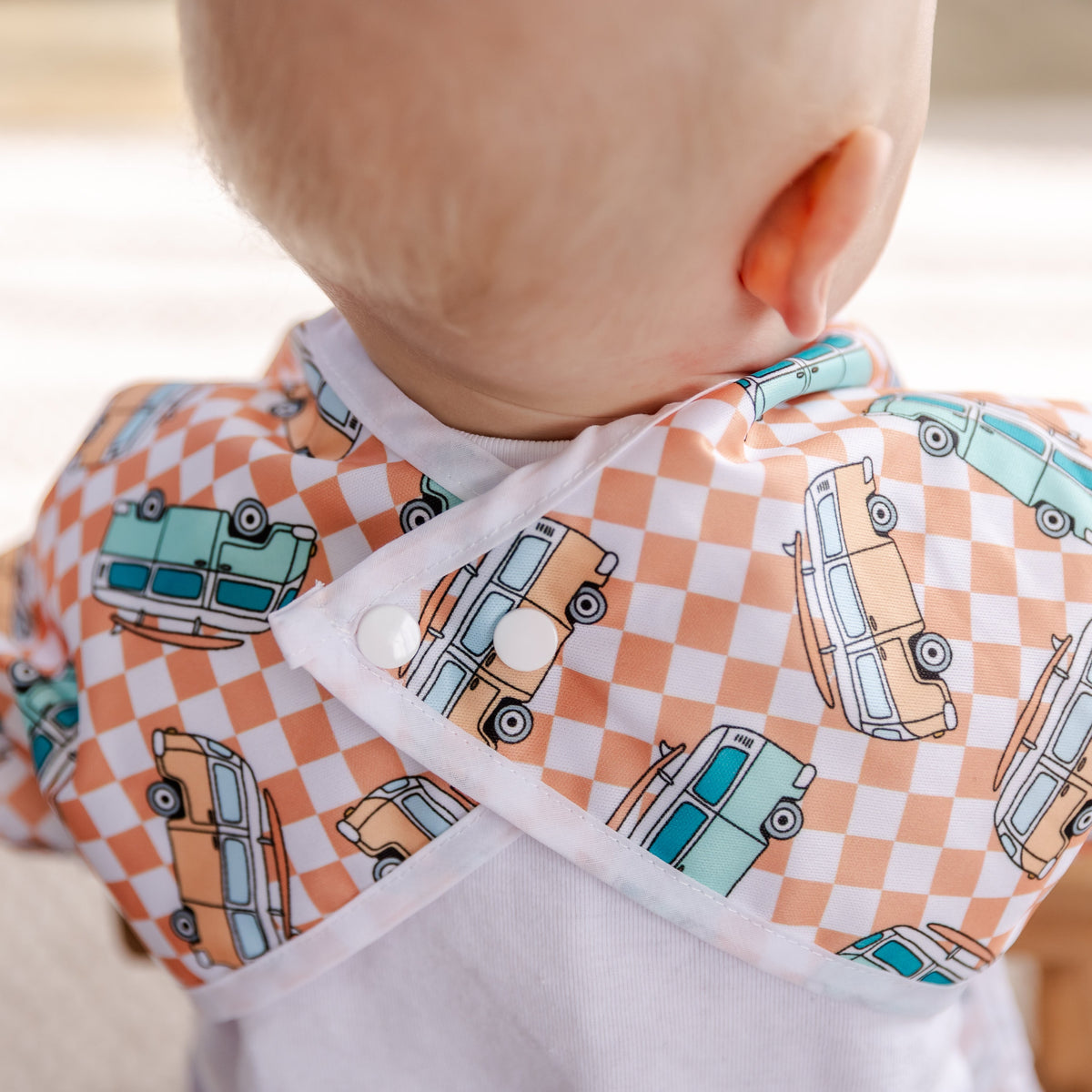 Bear &amp; Moo Sleeved Bib