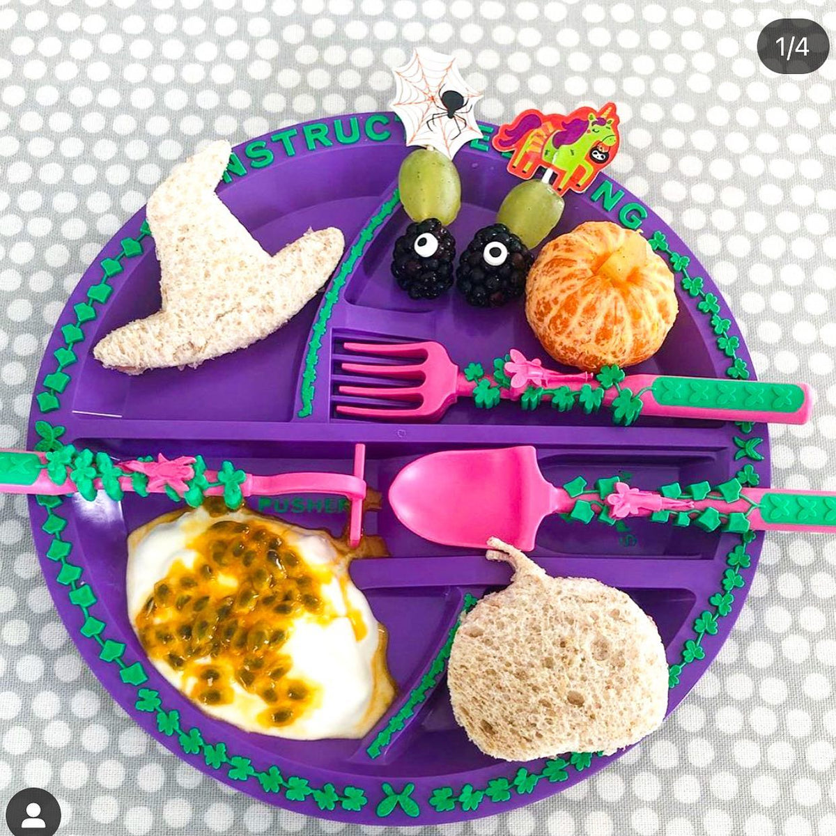 Constructive Eating Plate - 3 Themes