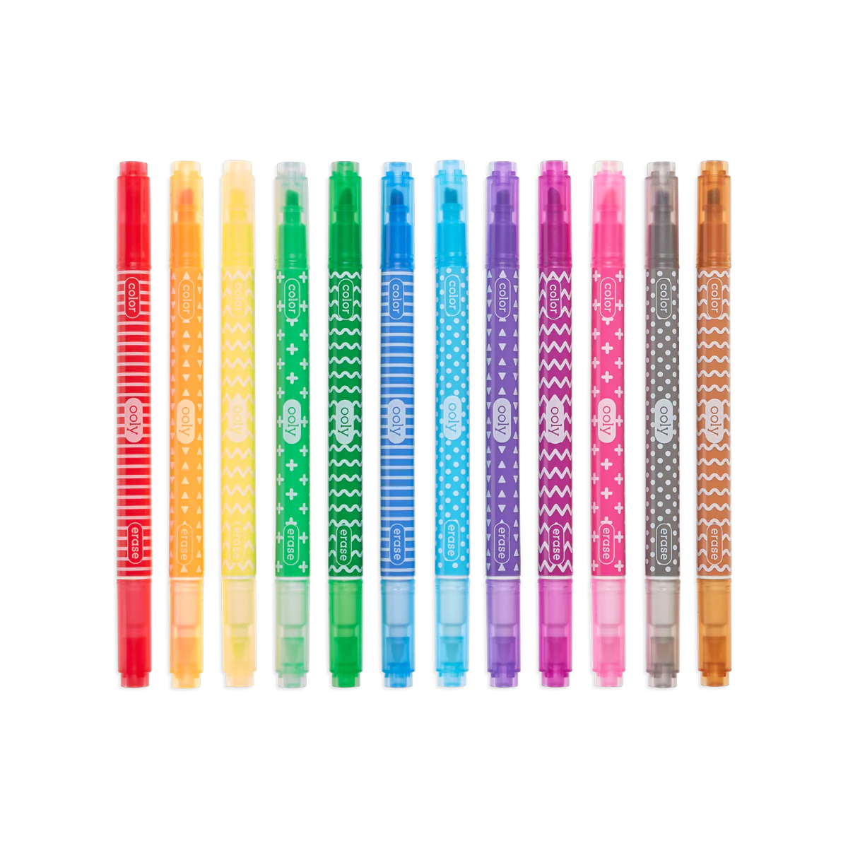 Ooly Erasable Markers - pack of 12