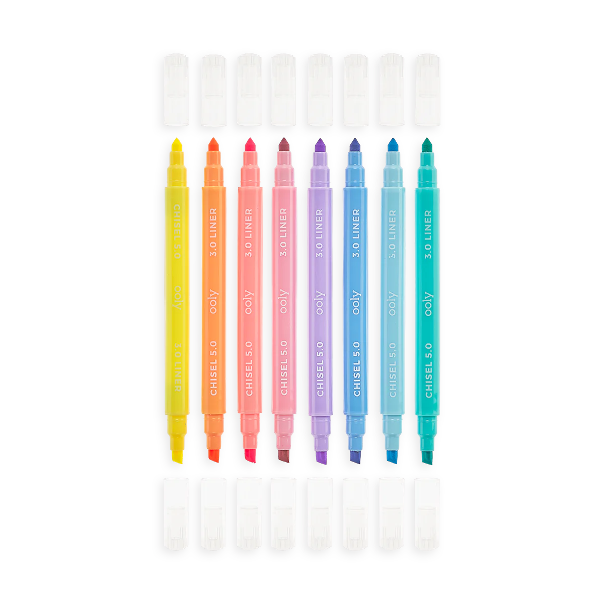 Ooly Pastel Double Ended Markers - pack of 8