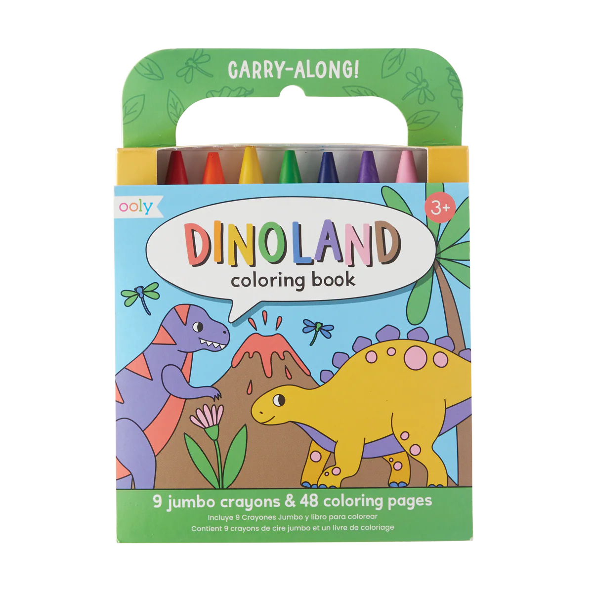 Ooly Carry Along! Coloring Book and Crayon Set (5 themes)