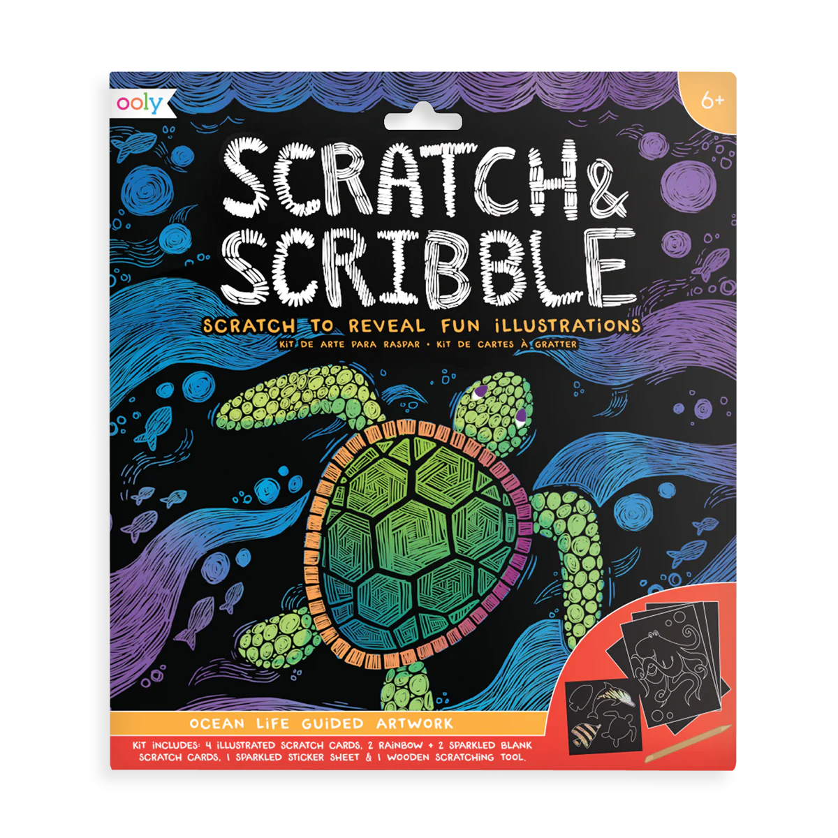 Ooly Scratch and Scribble Art Kit - 5 options
