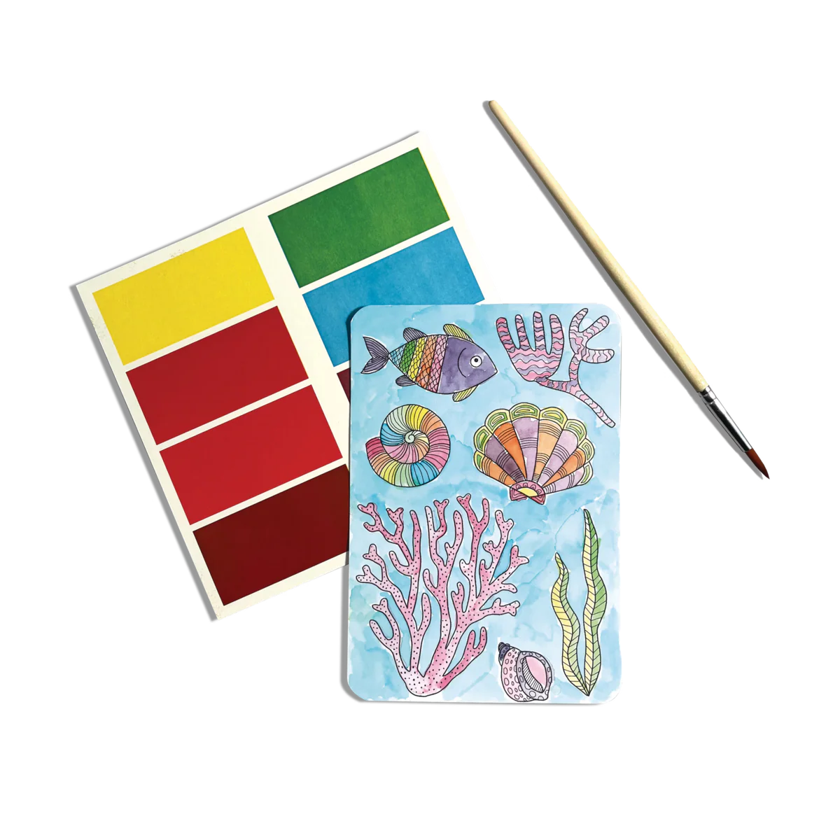 Ooly Scenic Hues DIY Watercolor Art Kit (2 themes)