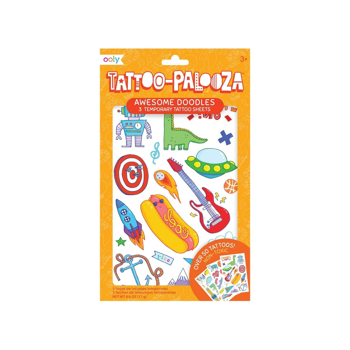 Ooly Tattoo-Palooza Temporary Tattoo - 6 options