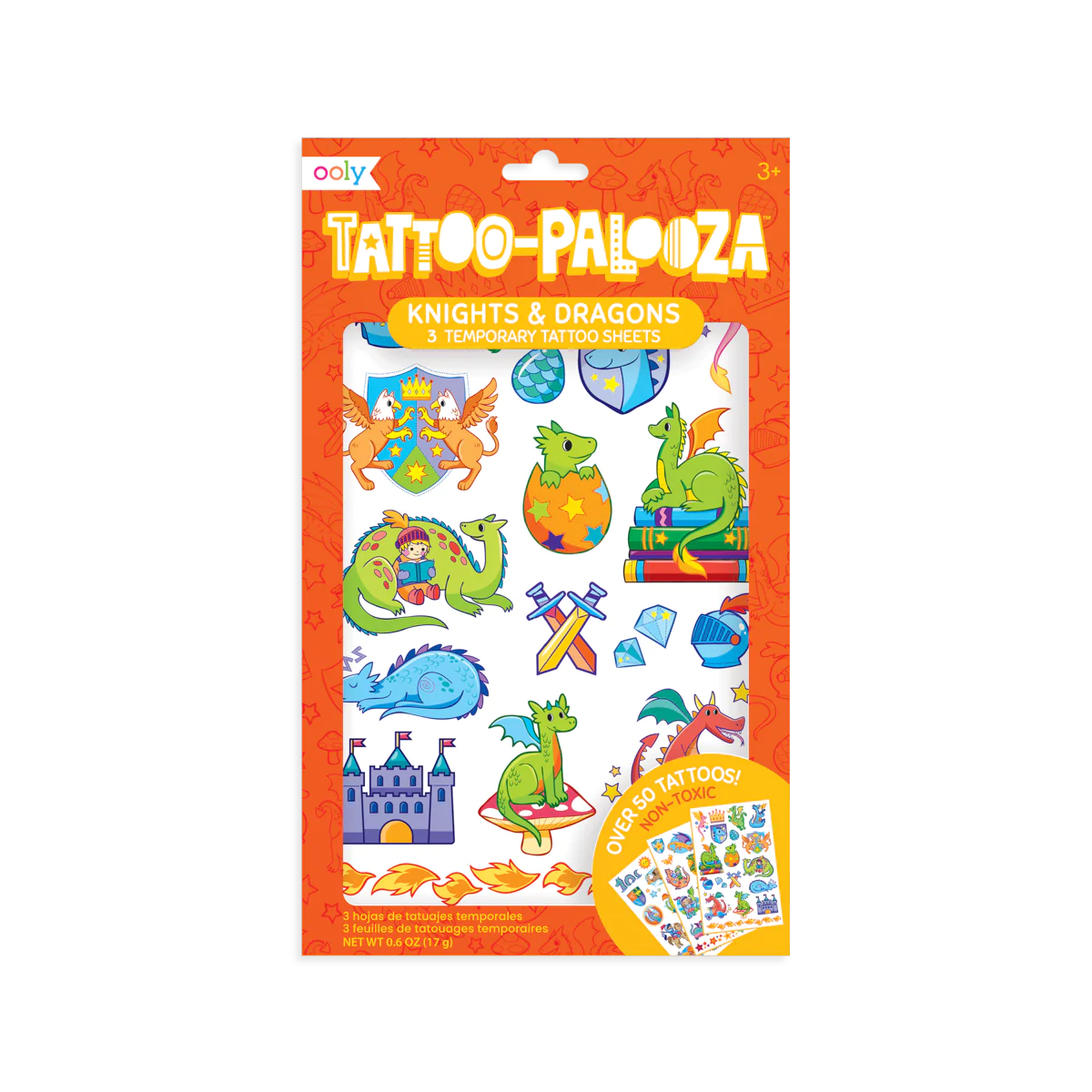 Ooly Tattoo-Palooza Temporary Tattoo - 6 options