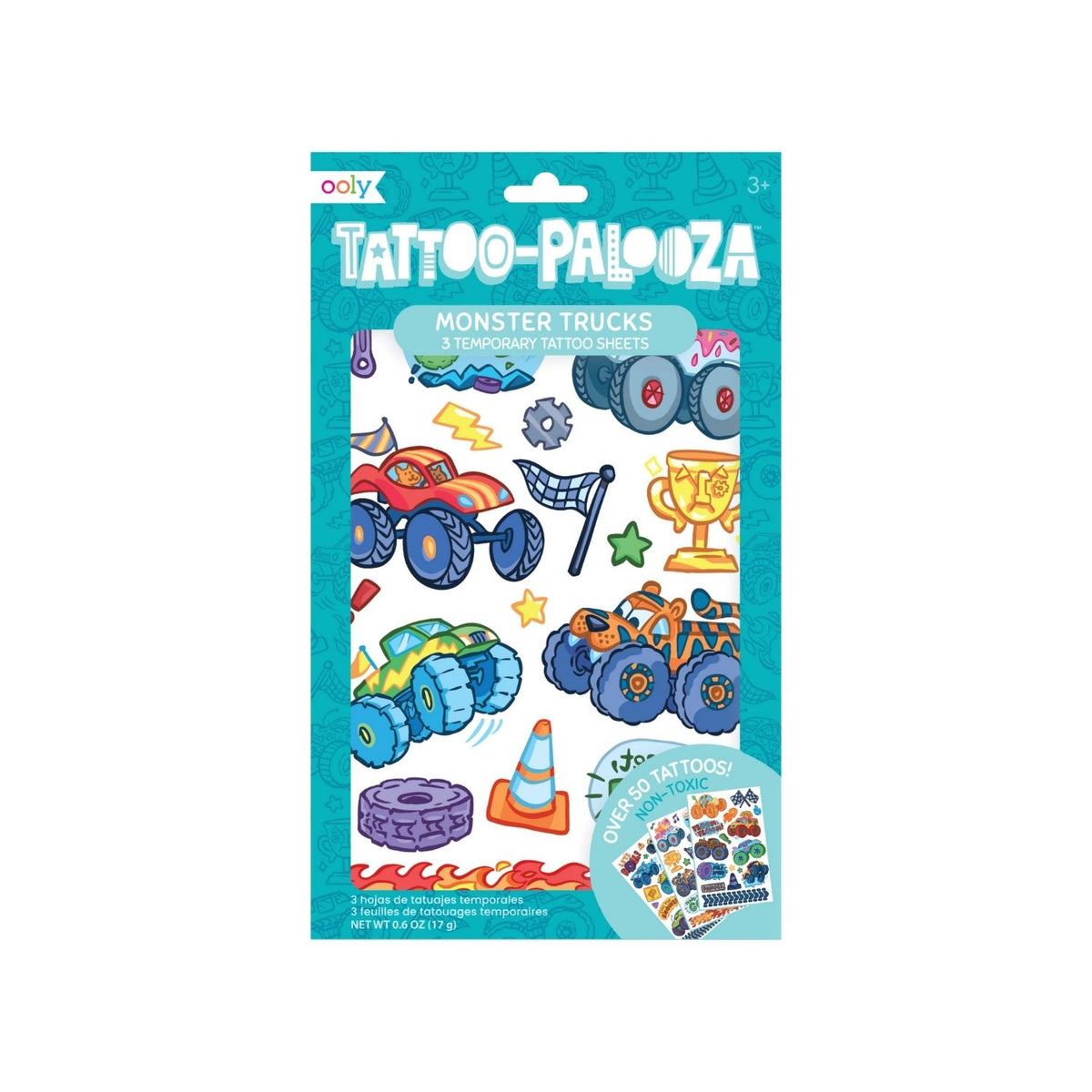 Ooly Tattoo-Palooza Temporary Tattoo - 6 options