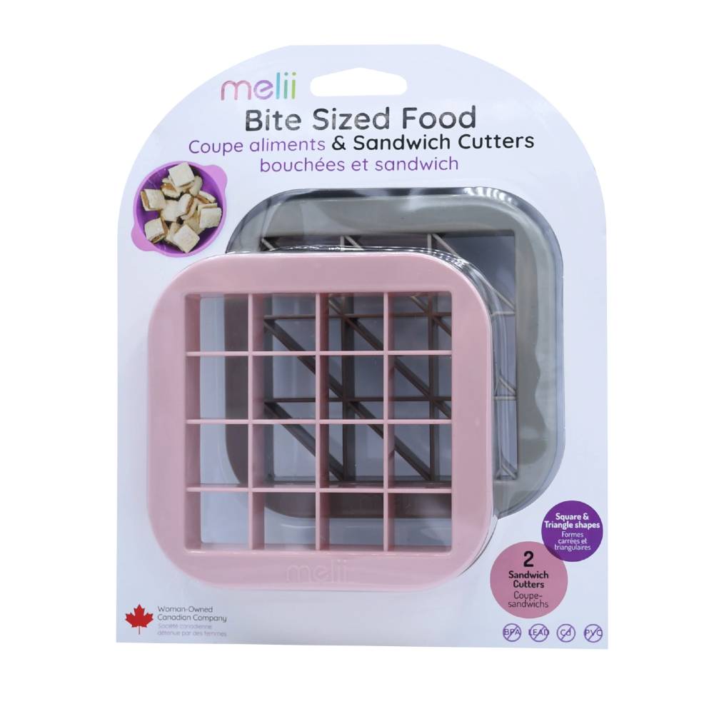 Melii Sandwich Cutters - Squares &amp; Triangles