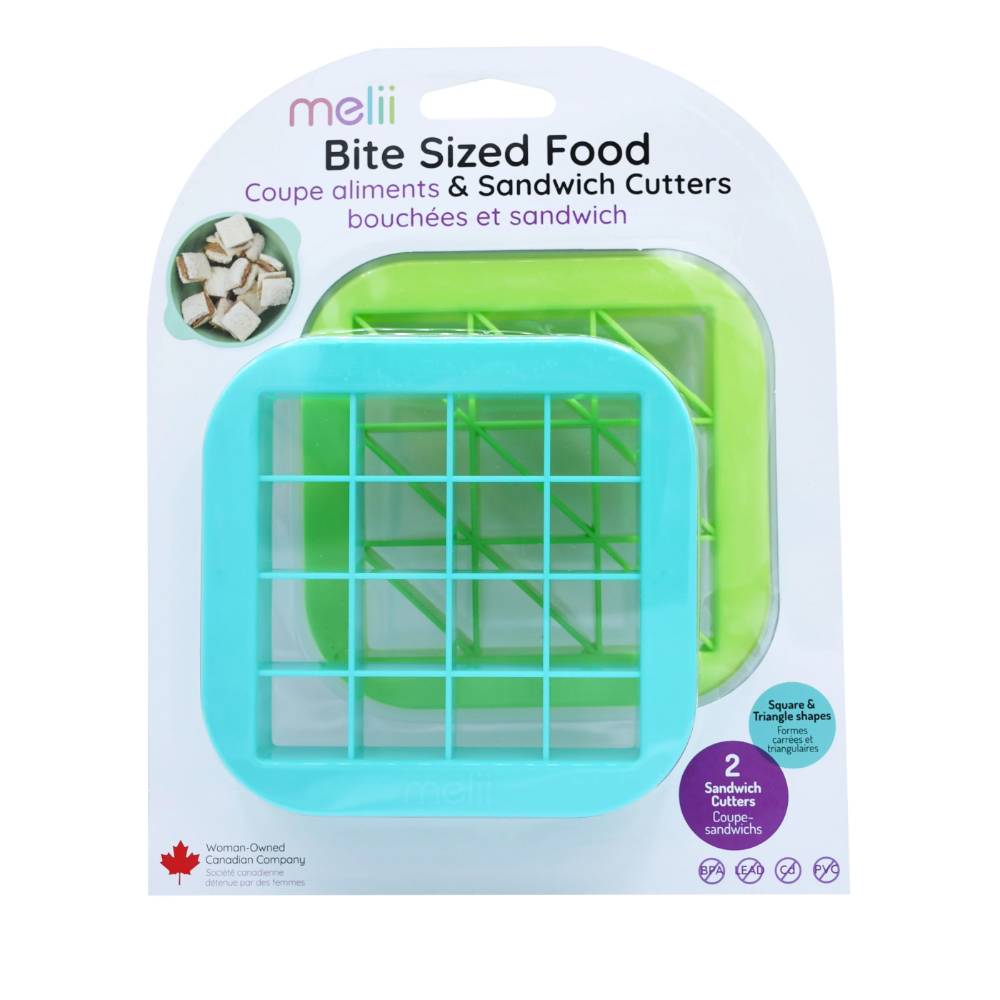 Melii Sandwich Cutters - Squares &amp; Triangles