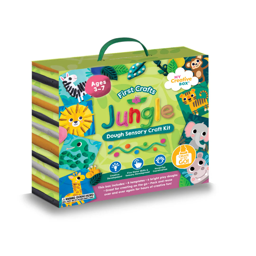 My Creative Box Jungle Dough Sensory Craft Kit