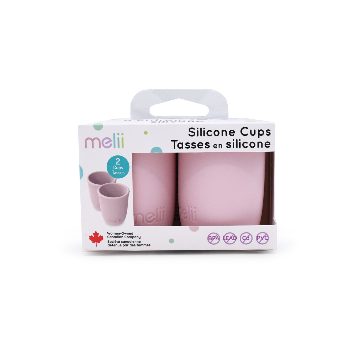 Melii Silicone Mini Cups (2 pack)