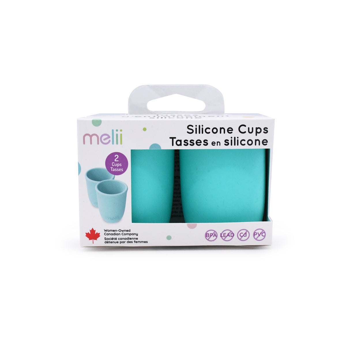 Melii Silicone Mini Cups (2 pack)