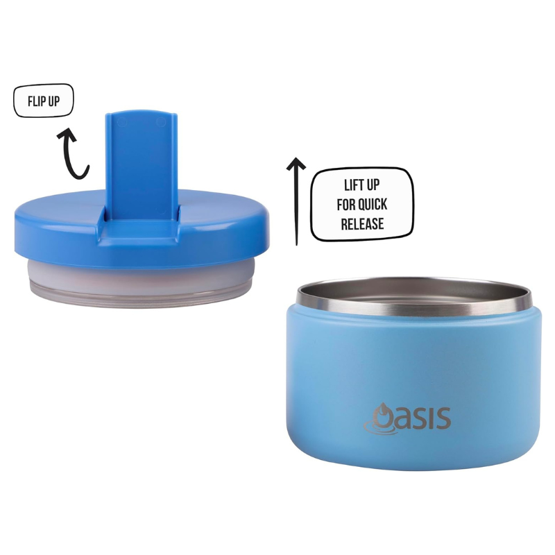 Oasis Food Flask with Quick Release Lid - 300ml