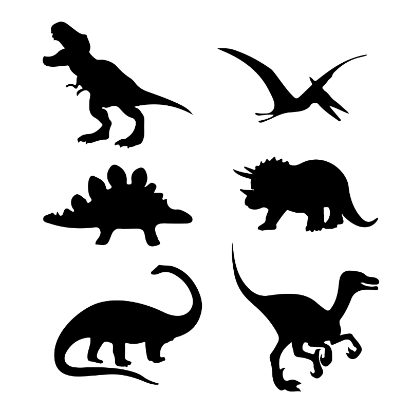 Little Giants Custom Decal - Dinosaurs