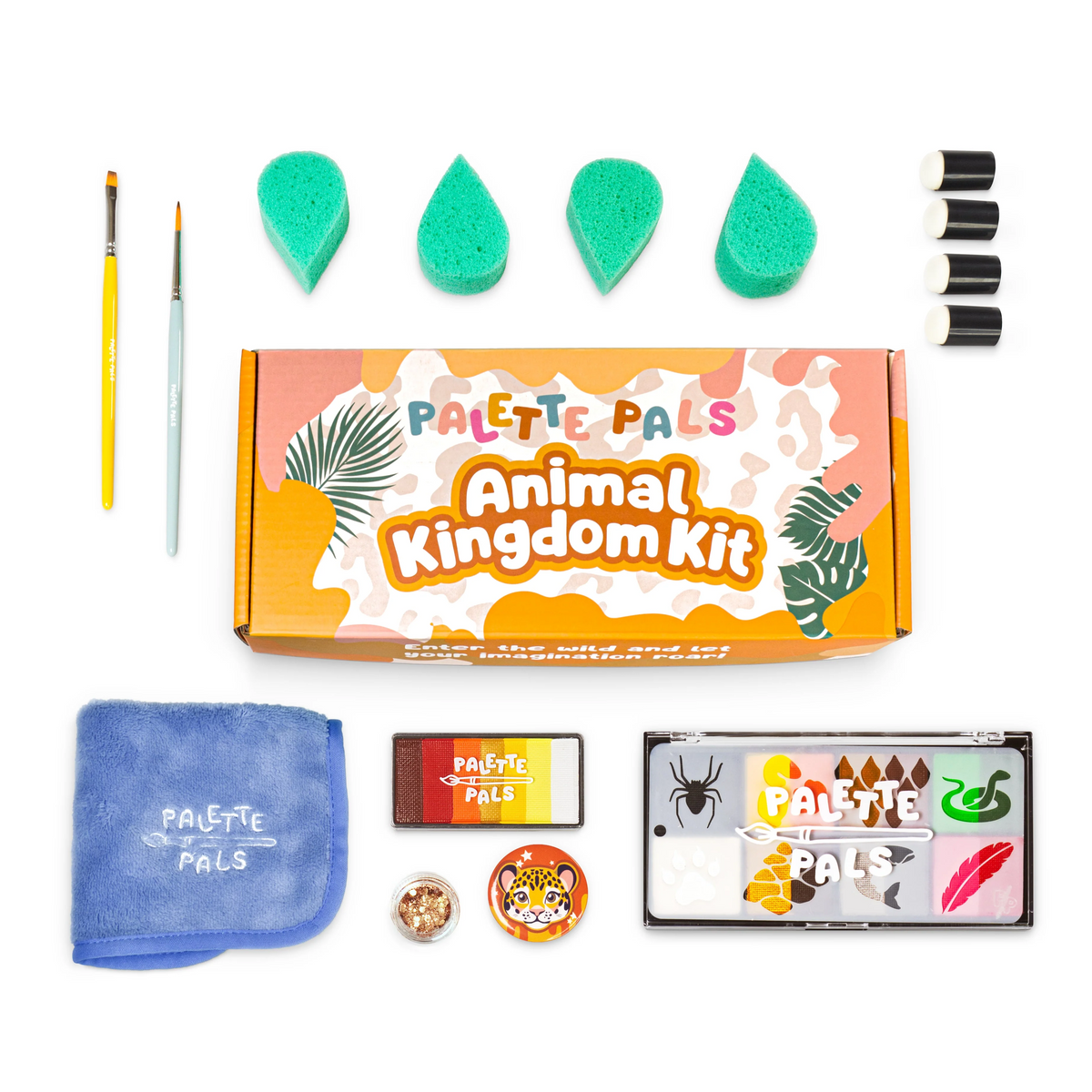 Palette Pals Animal Kingdom Face Paint Kit