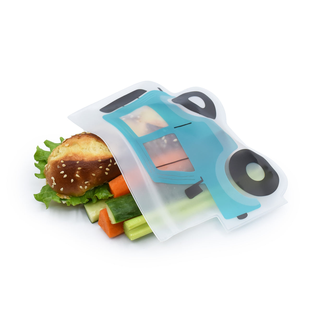 Melii PEVA Reusable Snack Bags 6pk (2 options)