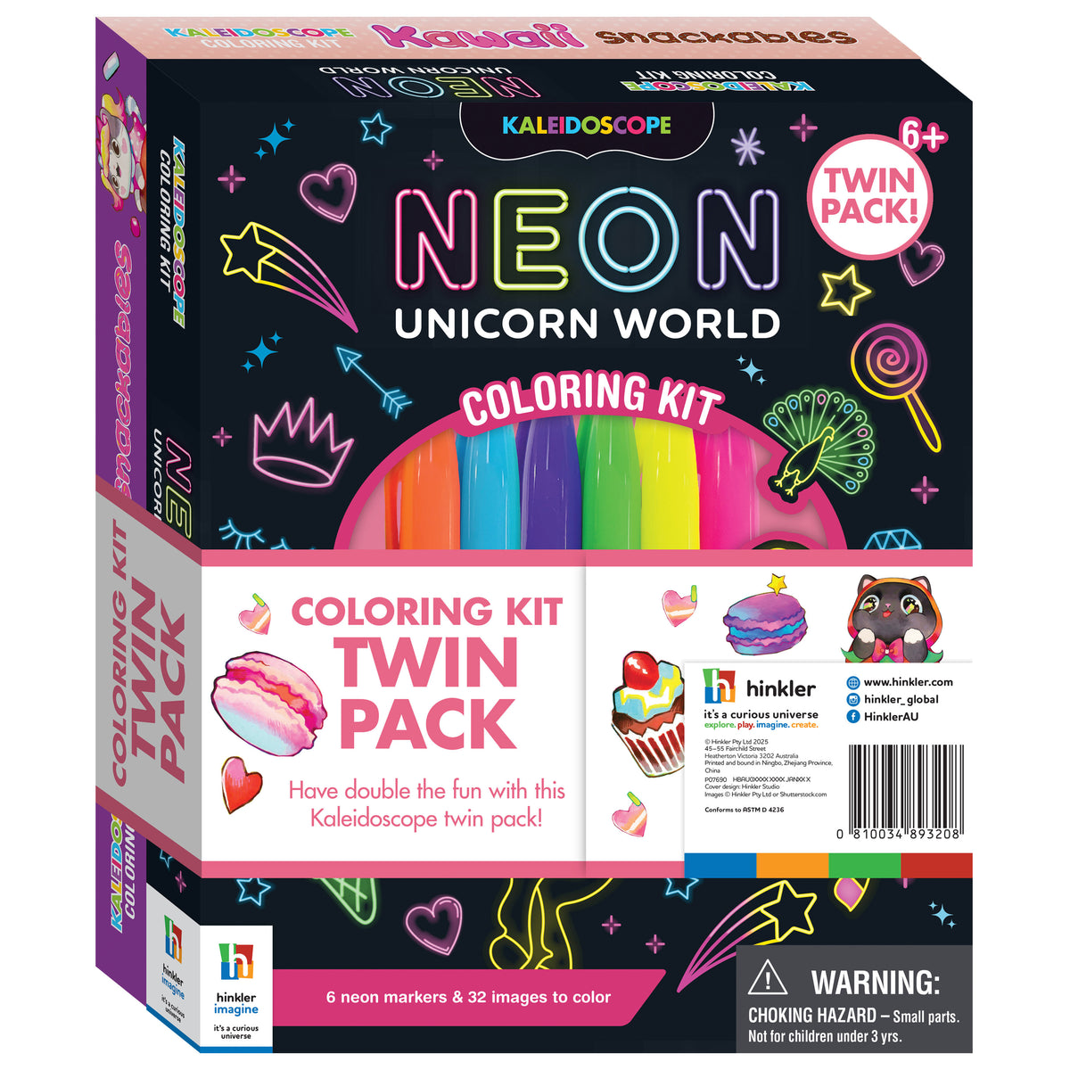 Kaleidoscope Colouring Kit Twin Packs (2 options)