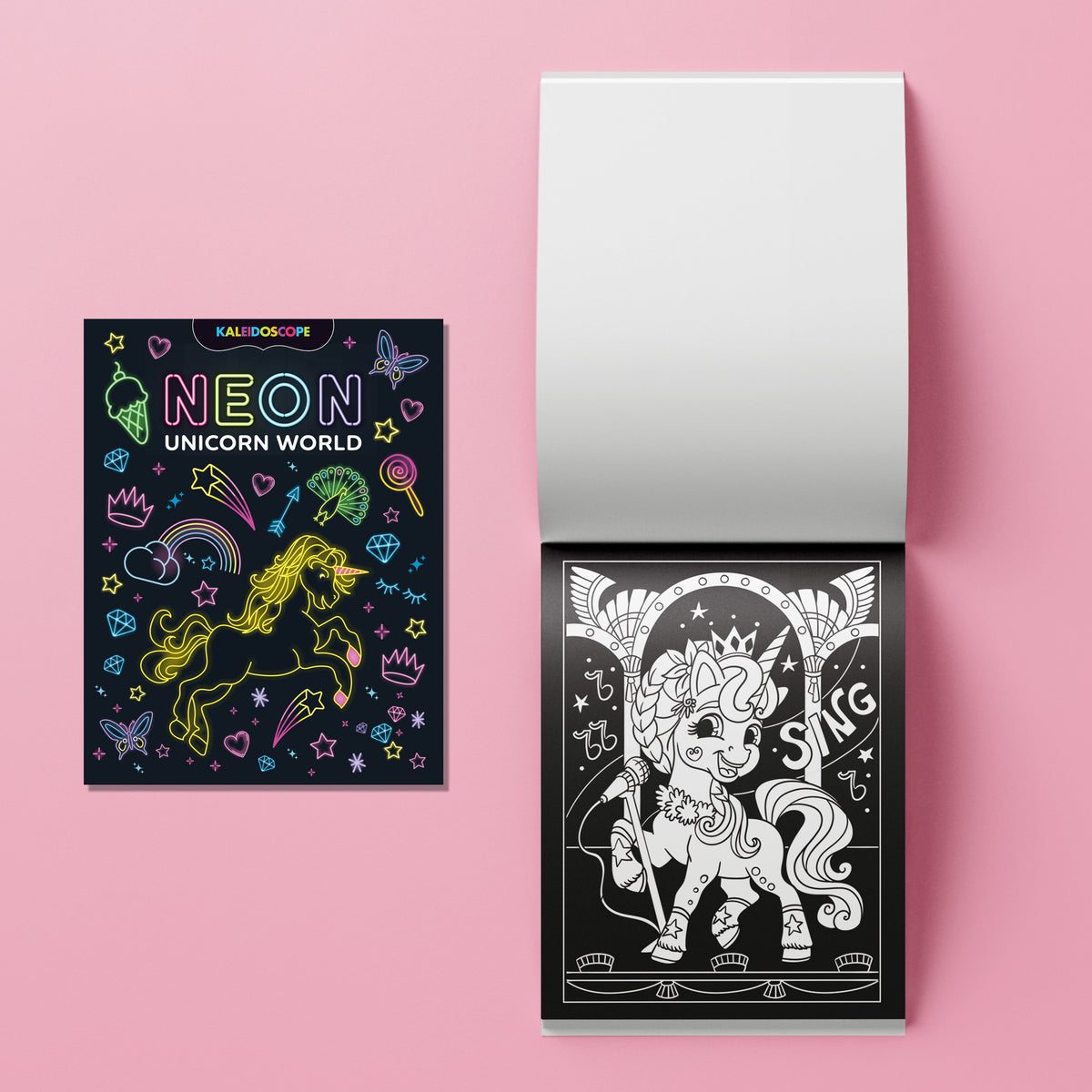 Kaleidoscope Colouring Kit Twin Packs (2 options)