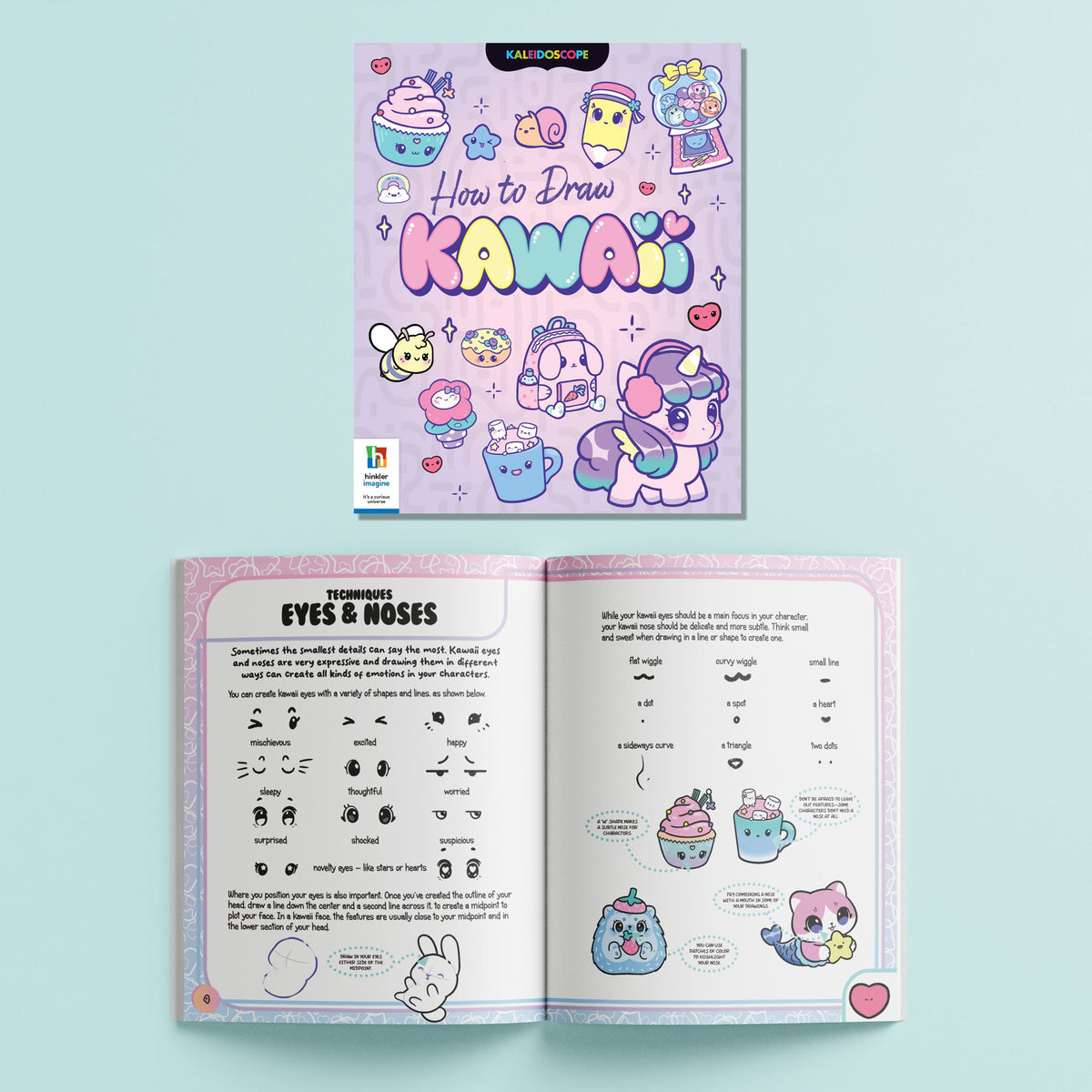 Hinkler Kaleidoscope Kawaii Mini Activity Kit