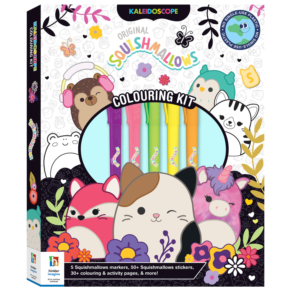 Hinkler Kaleidoscope Colouring Kit (2 options)