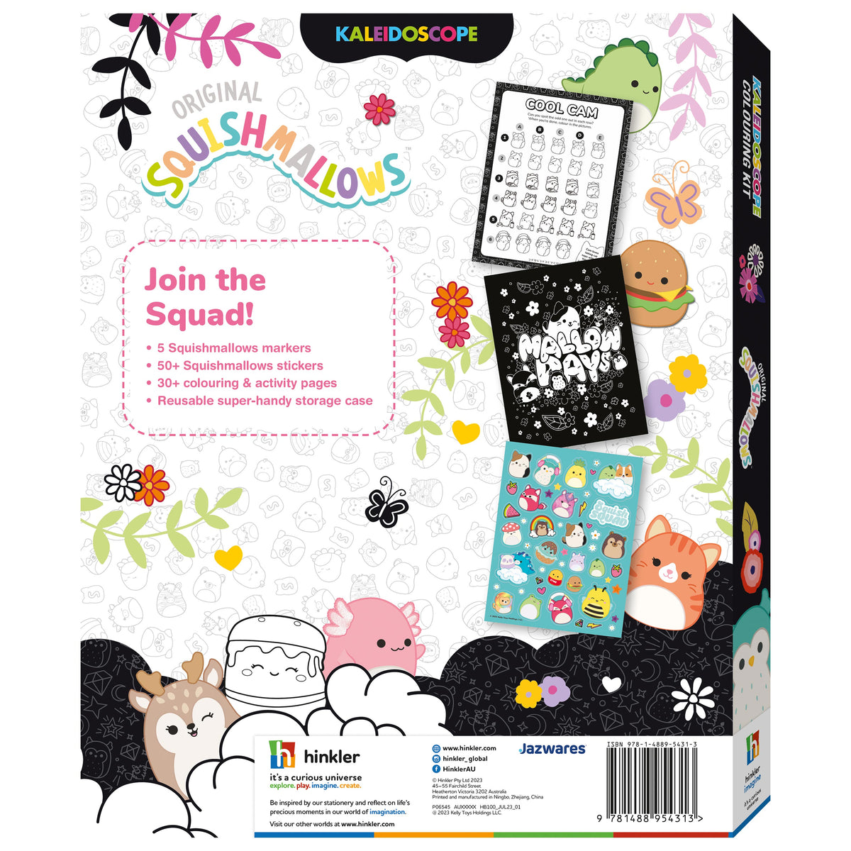 Hinkler Kaleidoscope Colouring Kit (2 options)