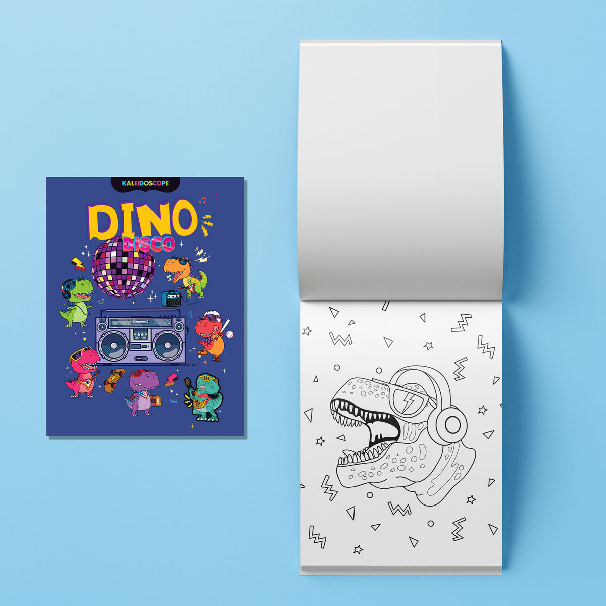 Hinkler Kaleidoscope Colouring Kit (2 options)