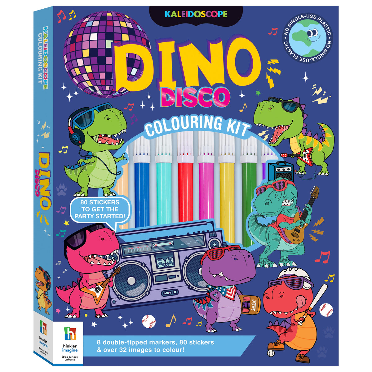 Hinkler Kaleidoscope Colouring Kit (2 options)