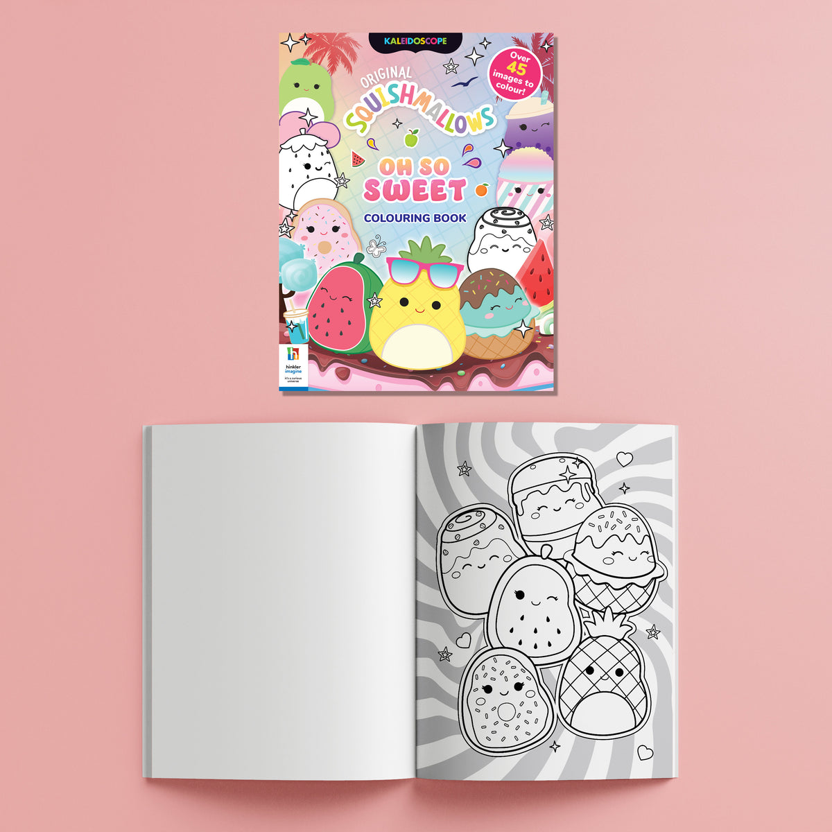 Hinkler Kaleidoscope Colouring Squishmallows Carry Case