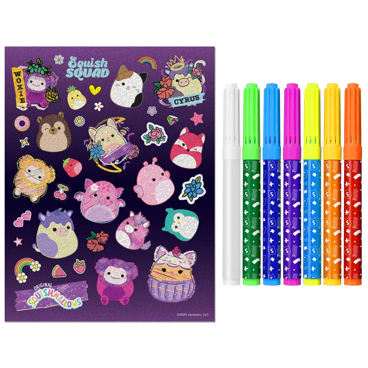 Hinkler Super Kaleidoscope Squishmallows Colour & Activity Kit