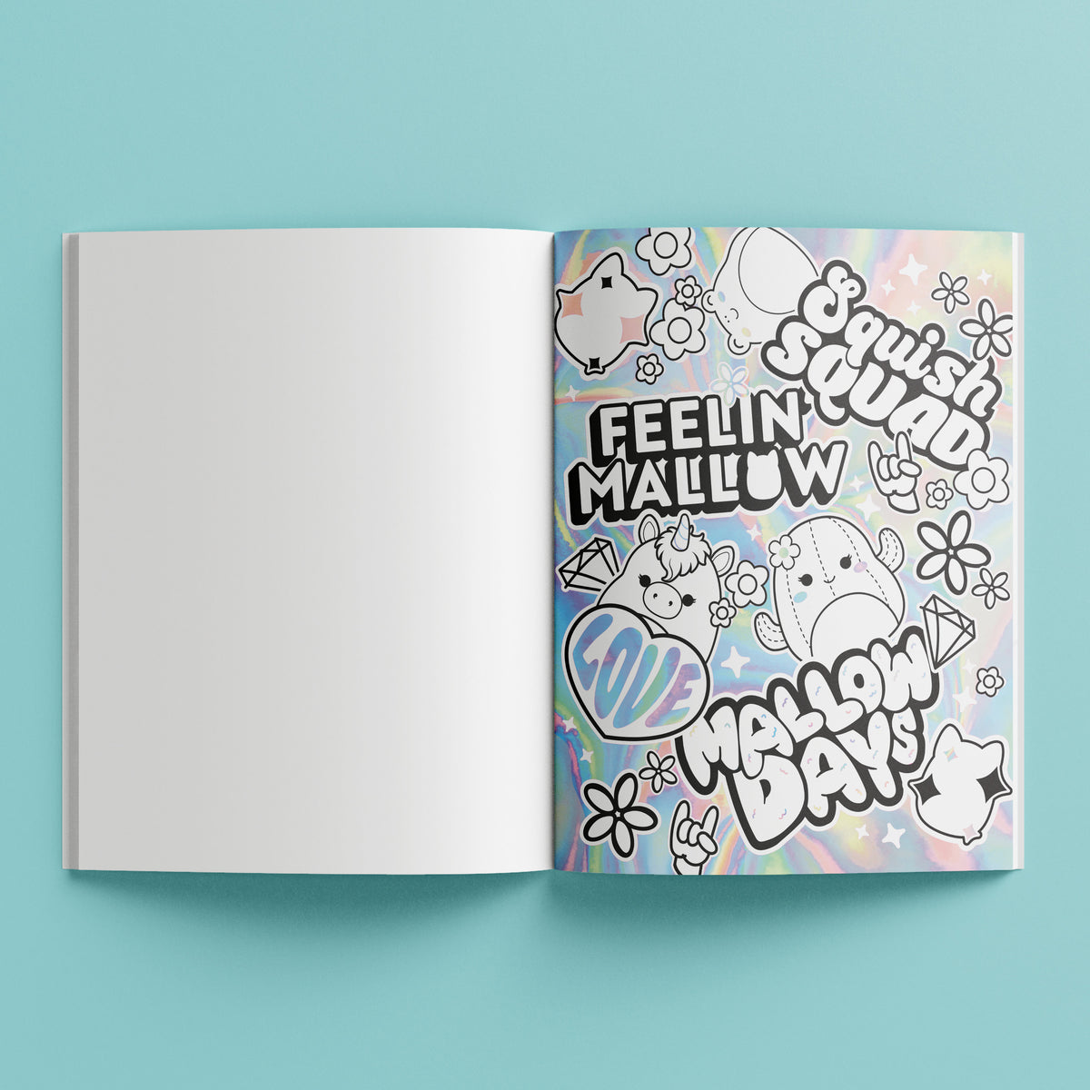 Hinkler Kaleidoscope Squishmallows Watercolour Art Set