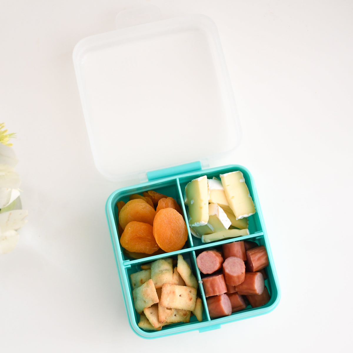 Melii Snackle Box 4 Compartment Petite