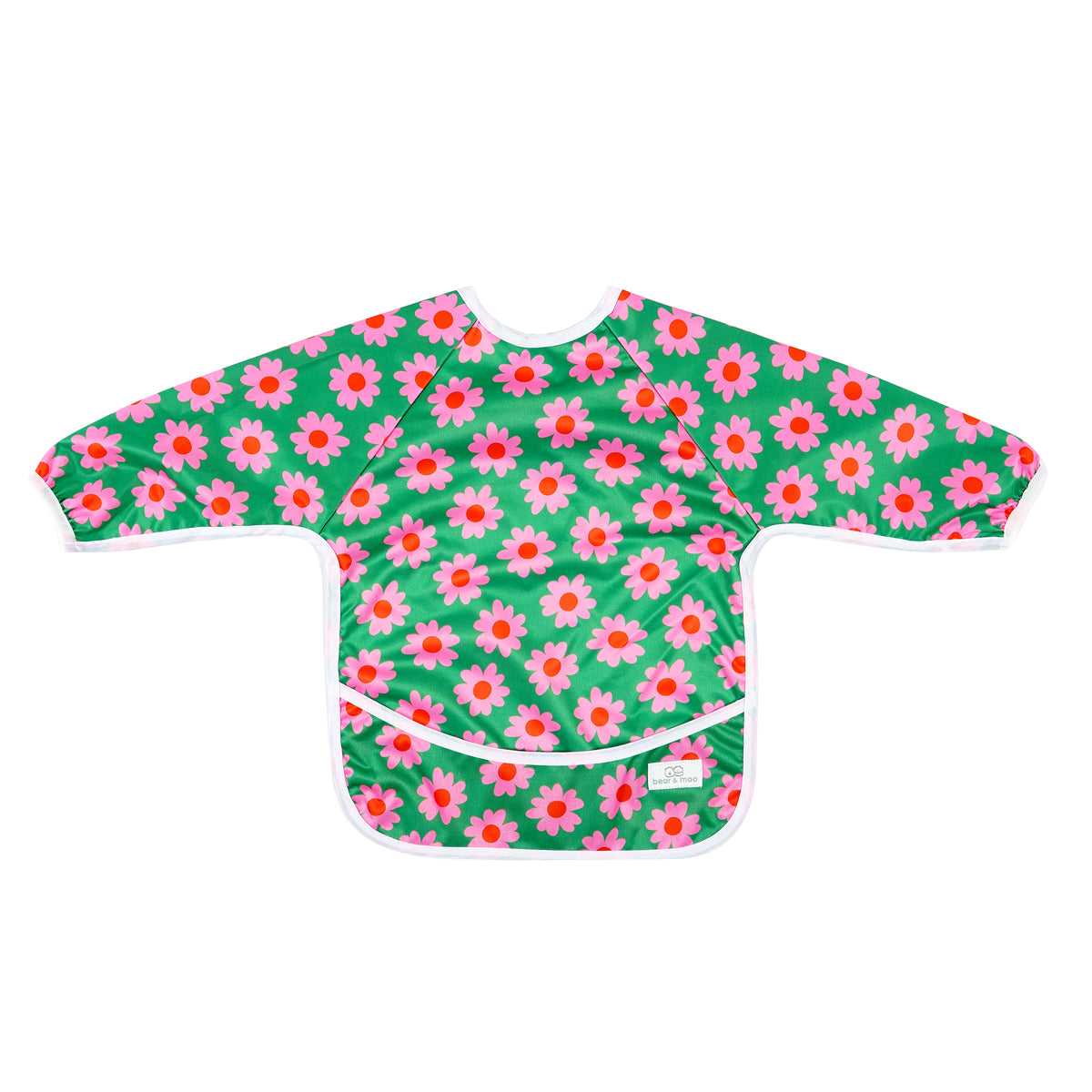 Bear &amp; Moo Sleeved Bib