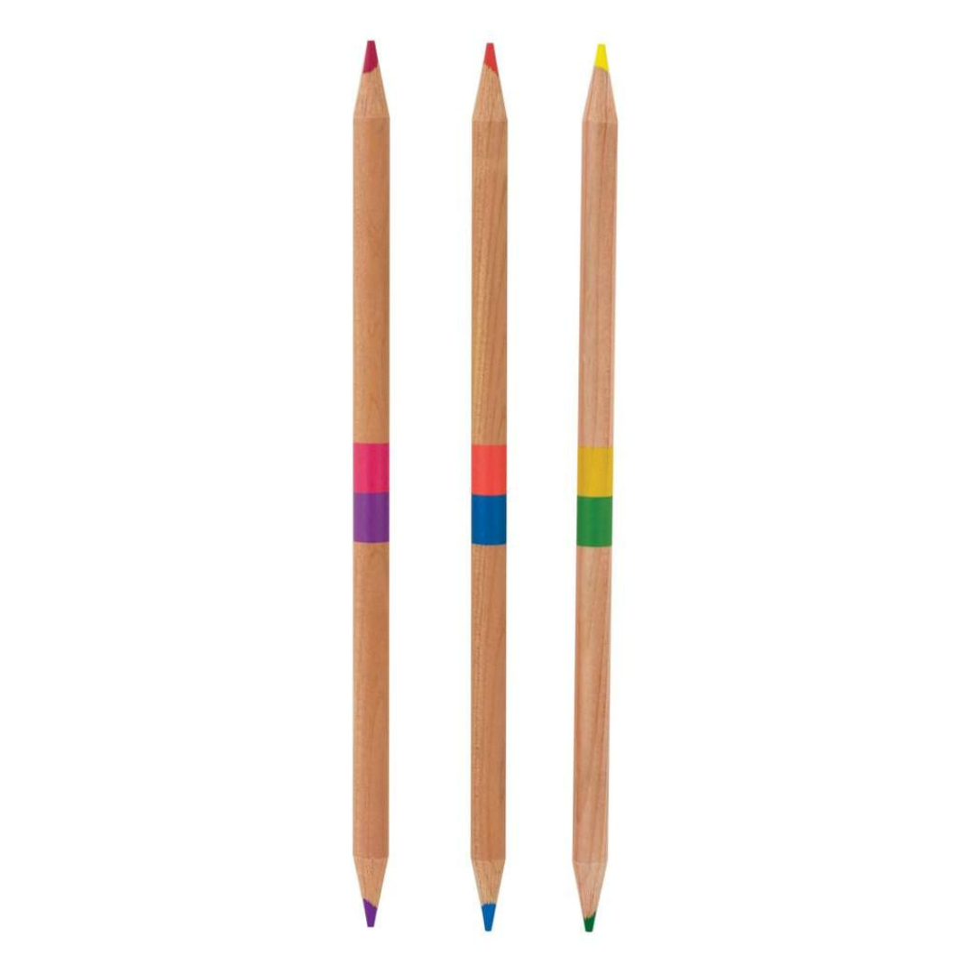 Ooly Double Ended Colour Pencils - pack of 12