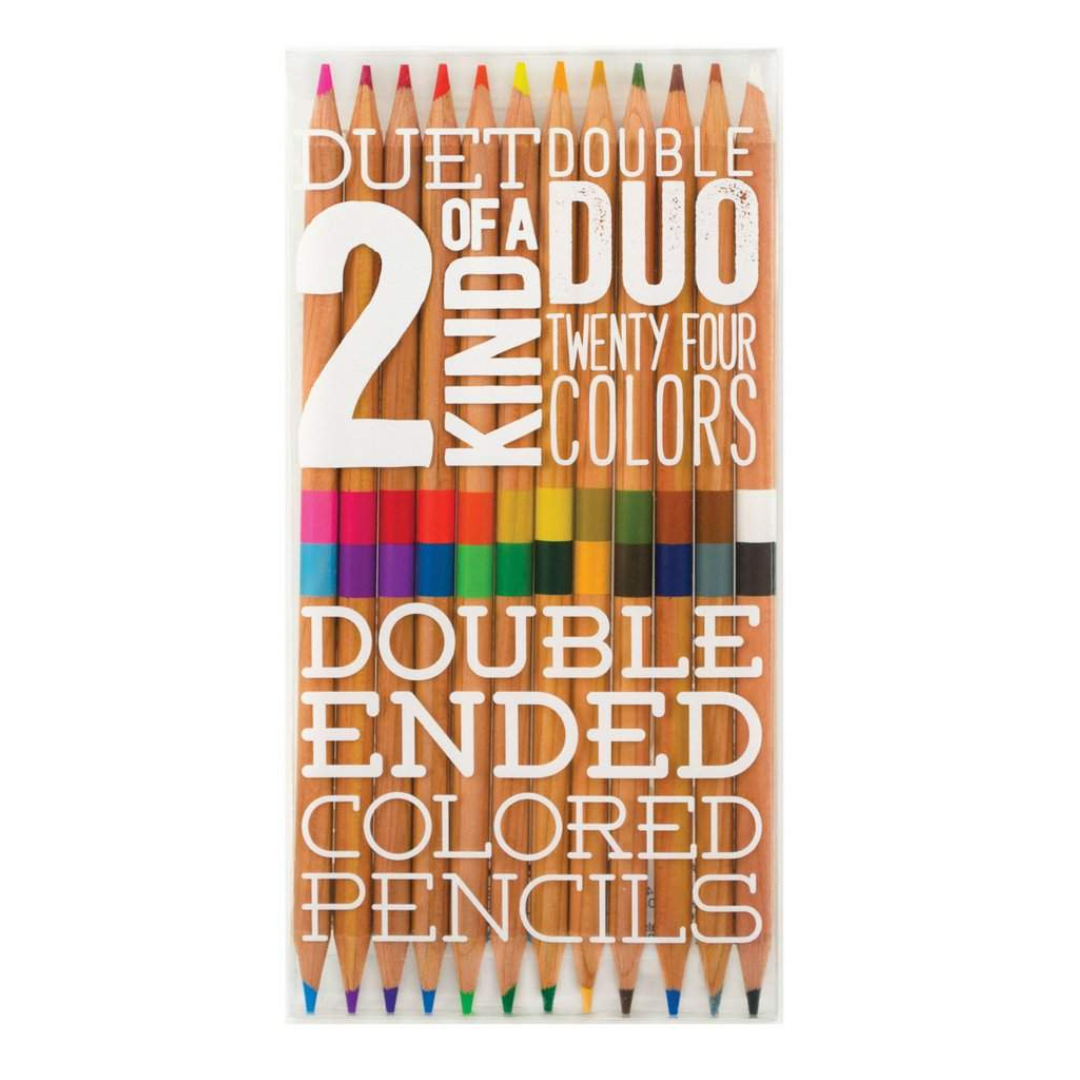Ooly Double Ended Colour Pencils - pack of 12