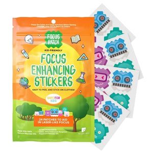 Focus Patch Stickers The Natural Patch Co FocusPatch Focus Enhancing Stickers - Little ...
