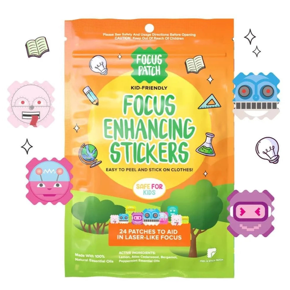 The Natural Patch Co FocusPatch Focus Enhancing Stickers