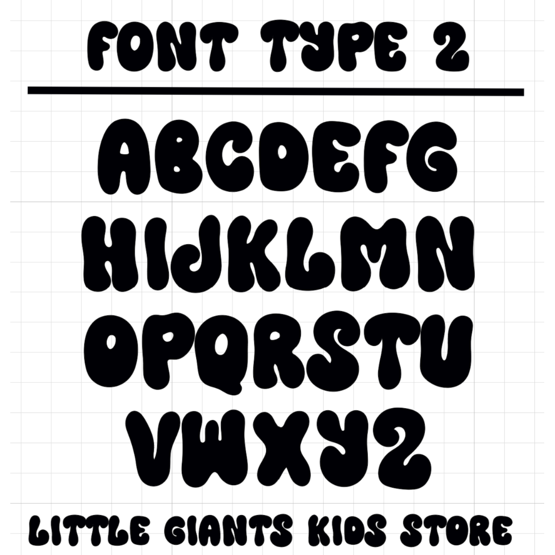 Little Giants Custom Decal - Mini text and picture bundle