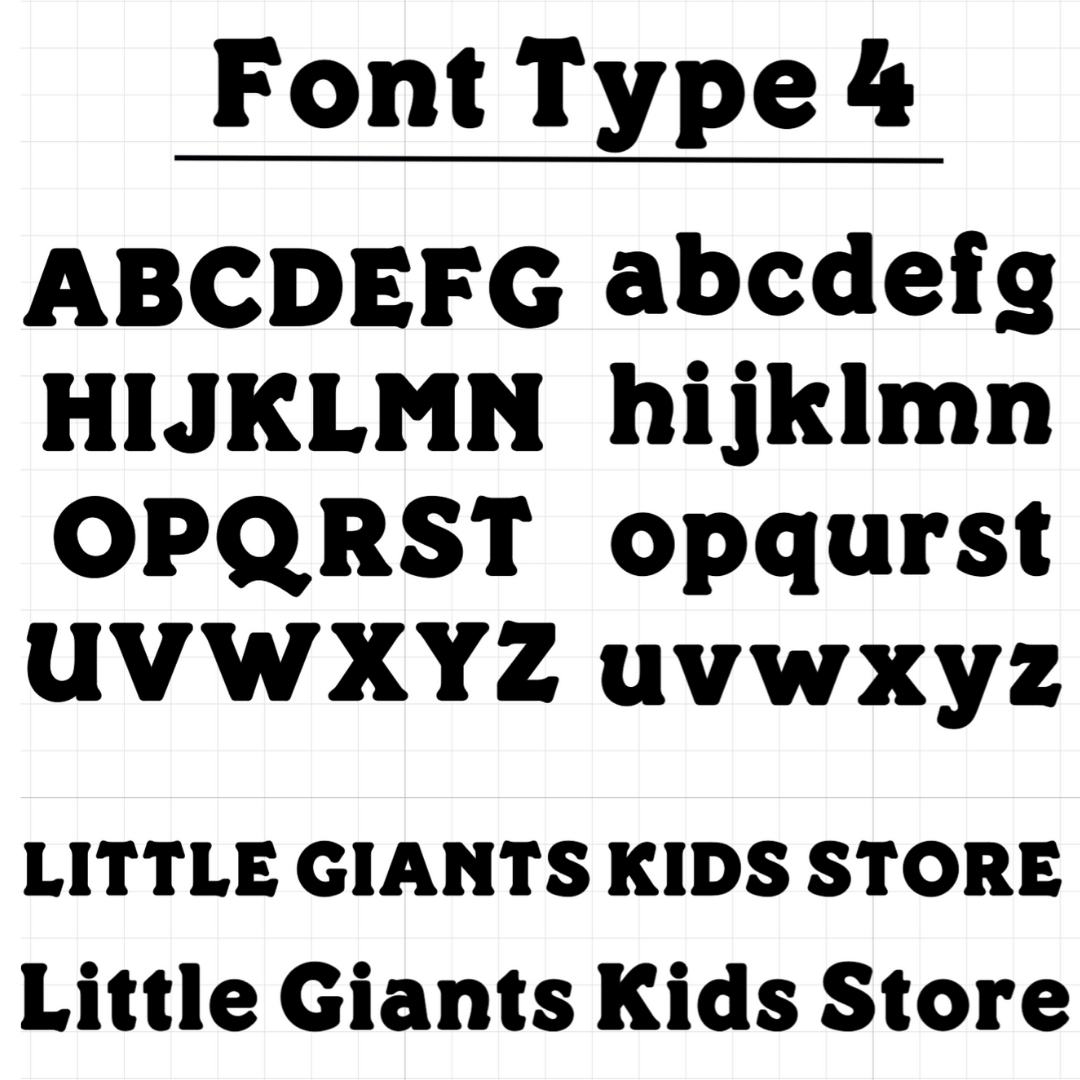 Little Giants Custom Decal - Single - 8cm, 10cm, 12cm or 15cm