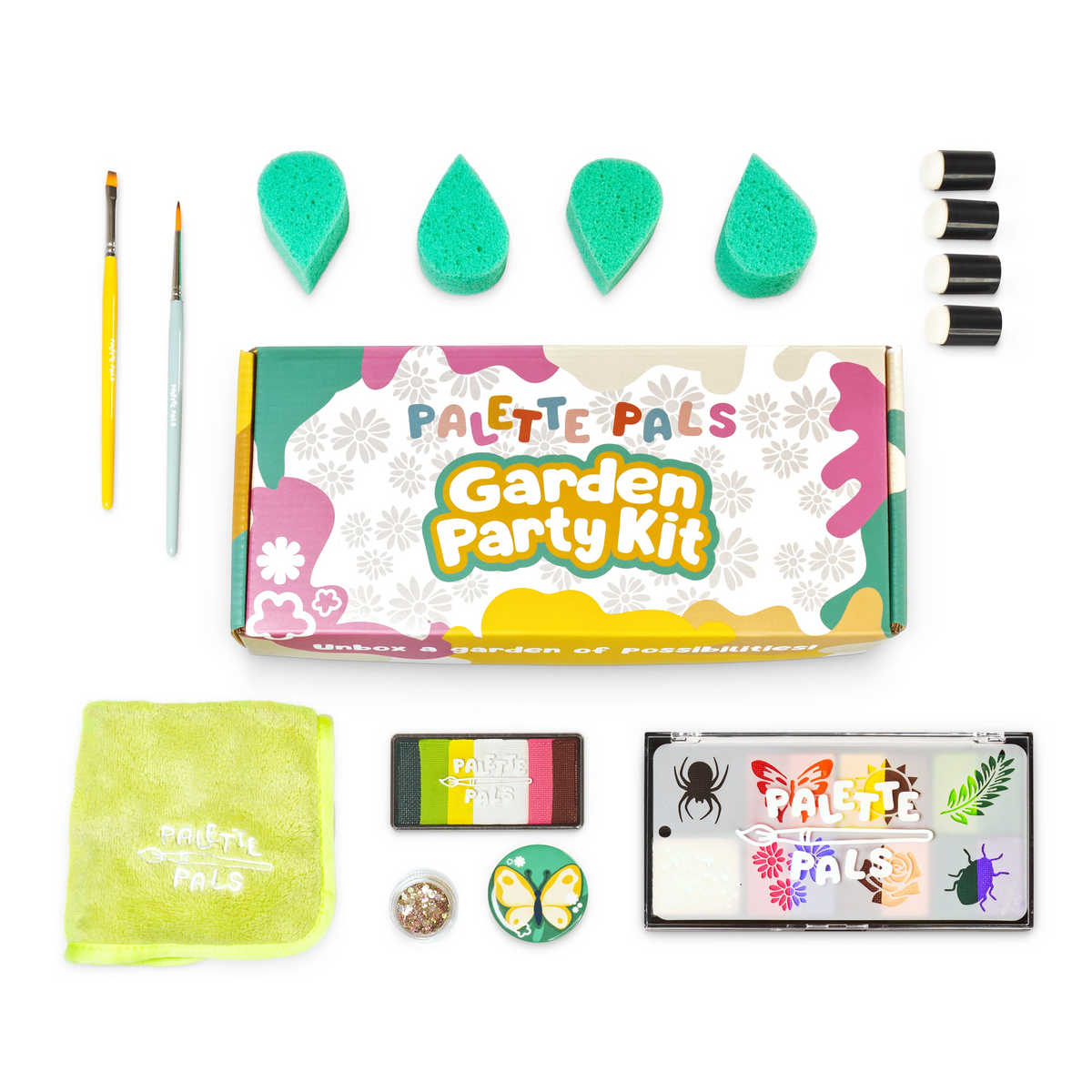 Palette Pals Garden Party Face Painting Kit