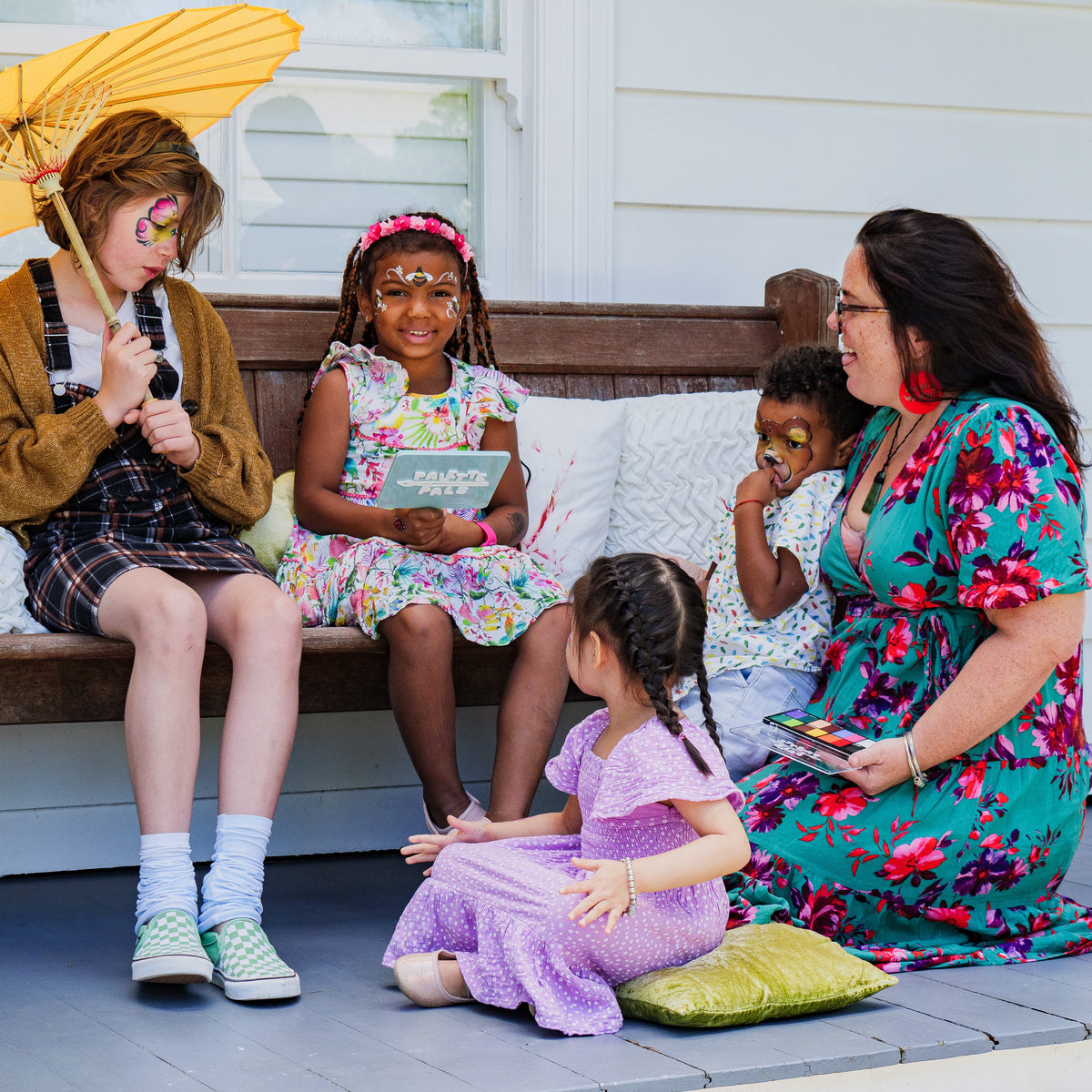 Palette Pals Garden Party Face Painting Kit