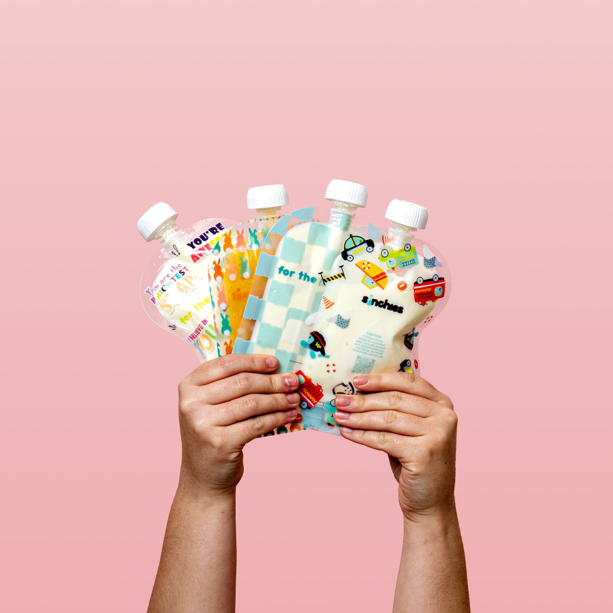 Sinchies Reusable Food Pouches - 150ml (25 options)