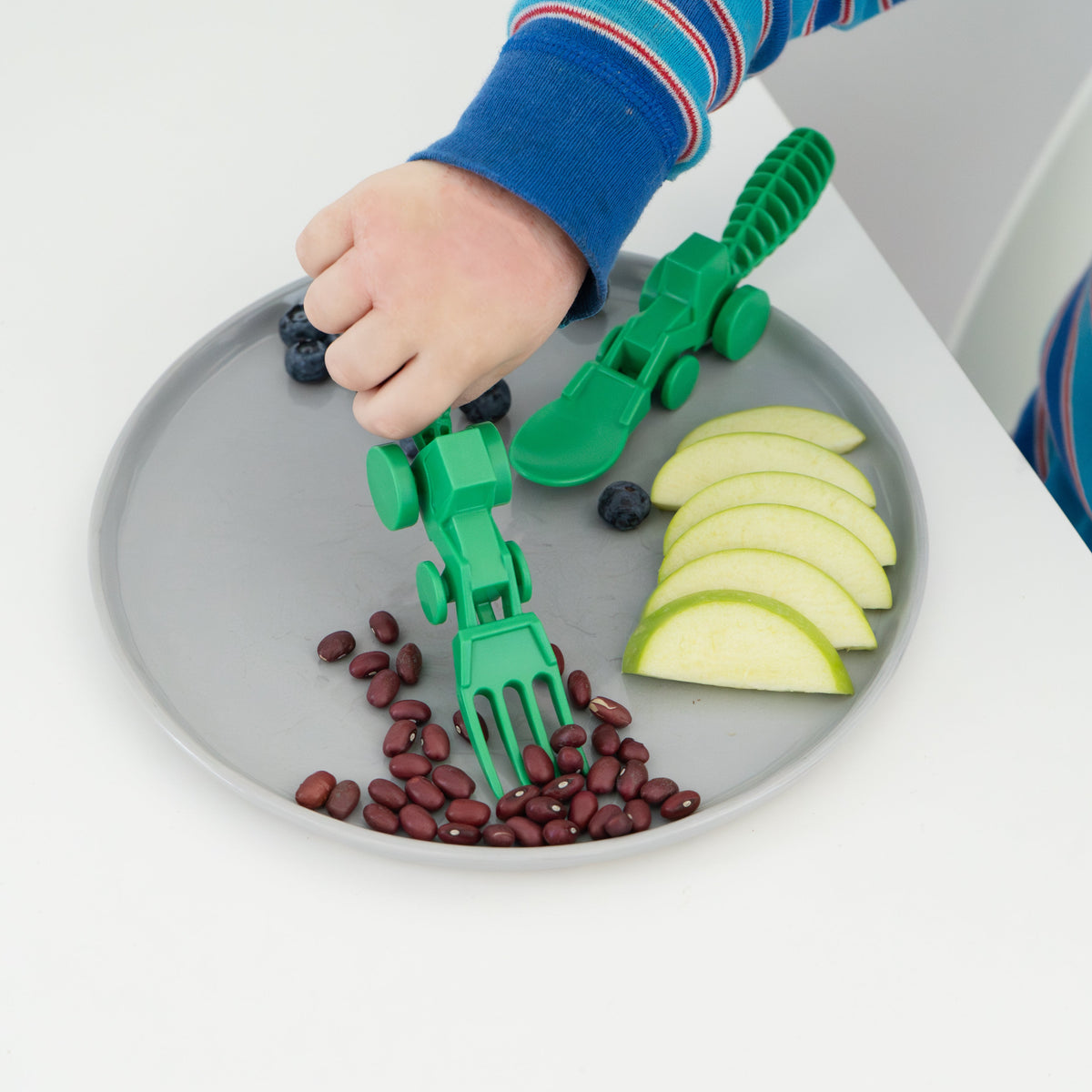 Constructive Eating - Tractor Toddler Cutlery