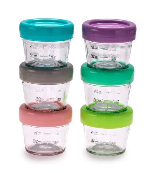 Melii Glass Food Container - Set of 6