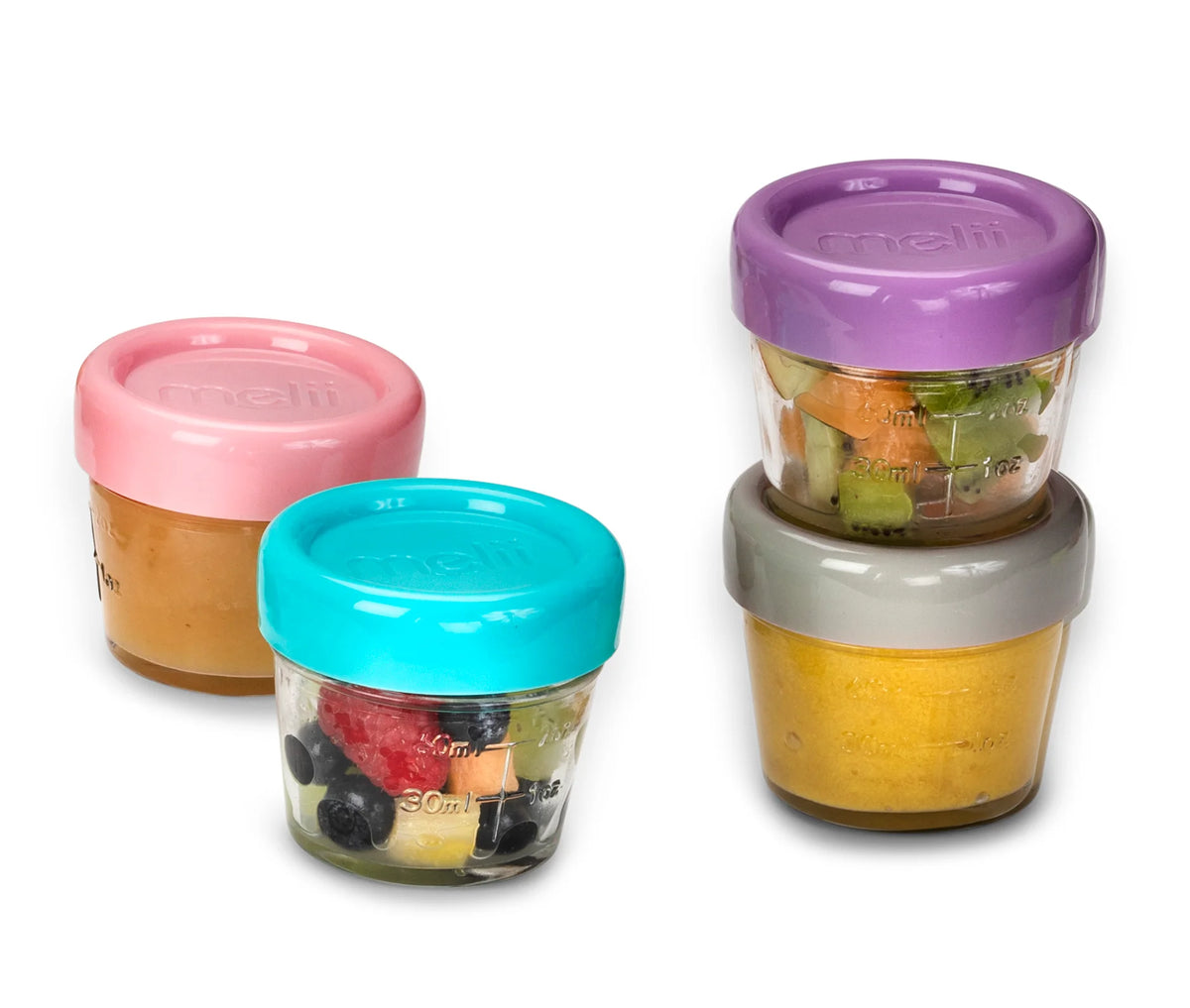 Melii Glass Food Container - Set of 6