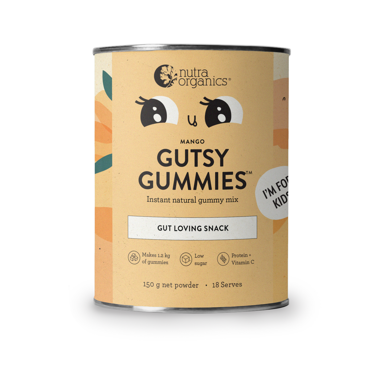 Nutra Organics Gutsy Gummies 150g - 3 flavors