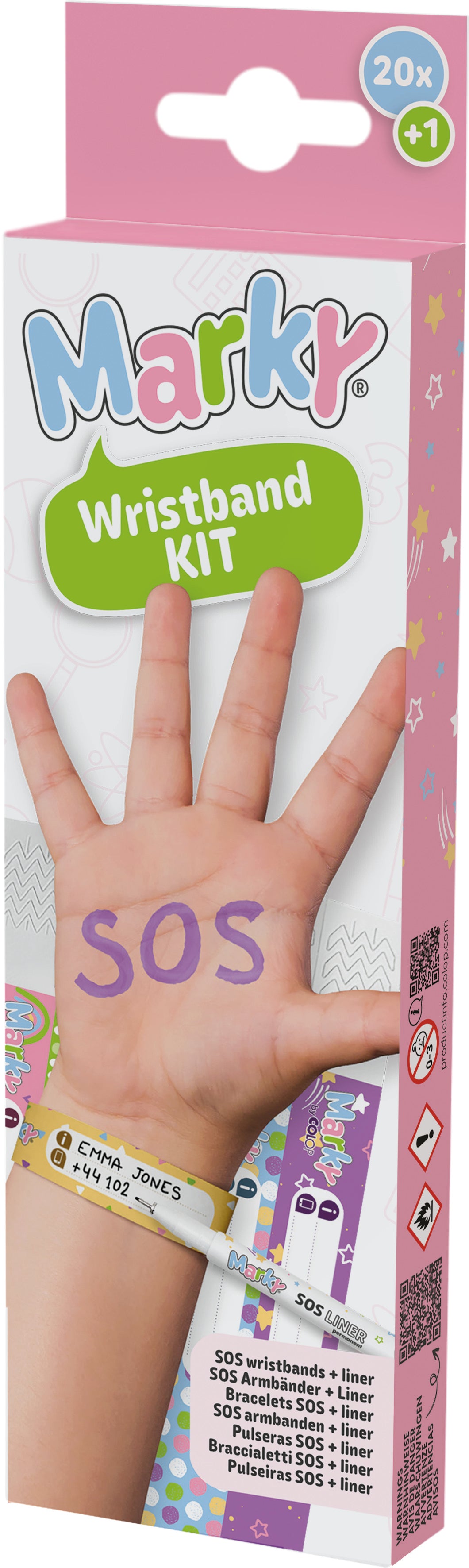 Marky Wristband Kit - Multi